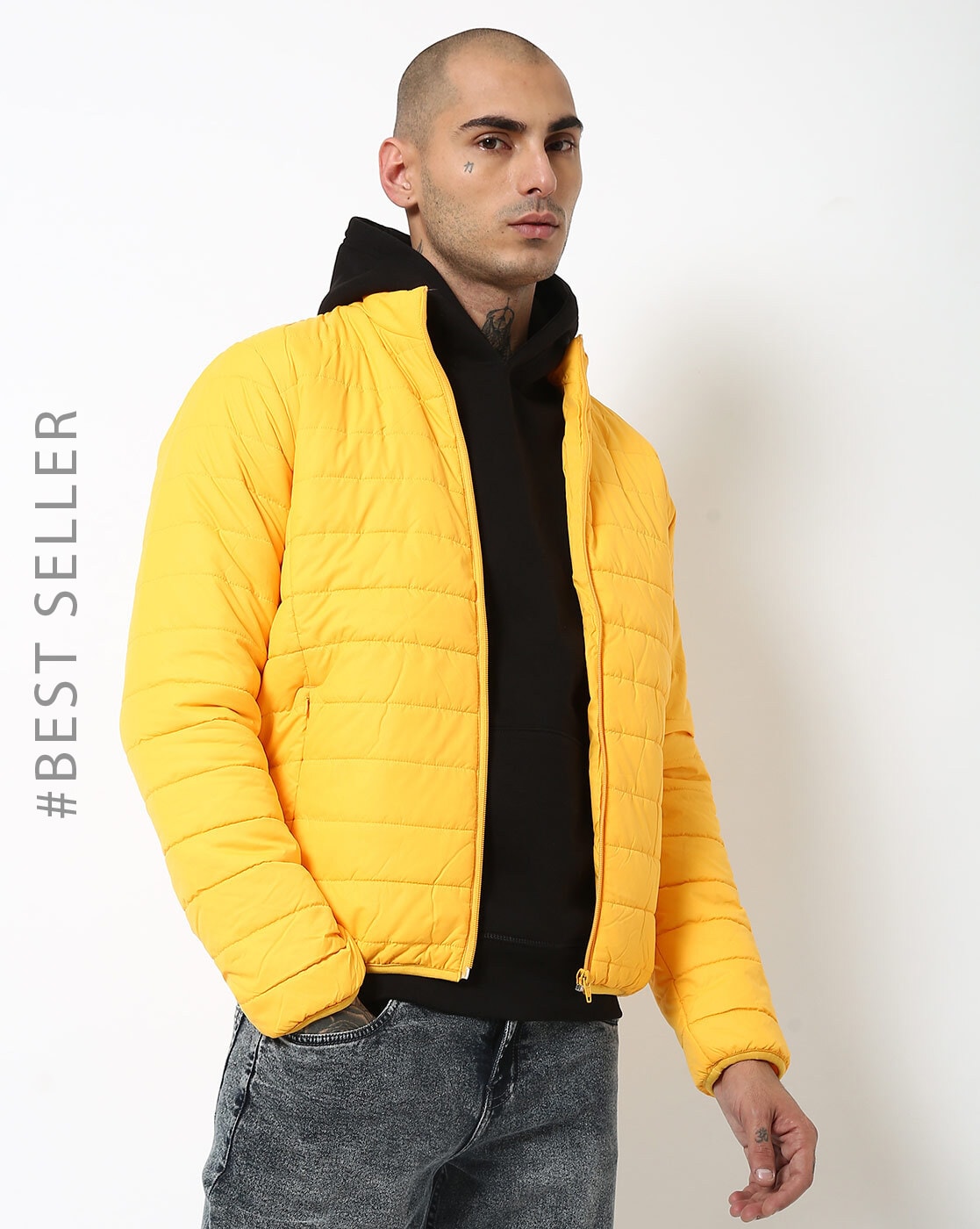 Winter jacket sale yellow