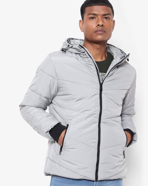 Buy Light Grey Jackets & Coats for Men by RED TAPE Online | Ajio.com