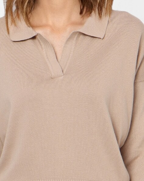 Buy Beige Sweaters Cardigans for Women by ONLY Online Ajio