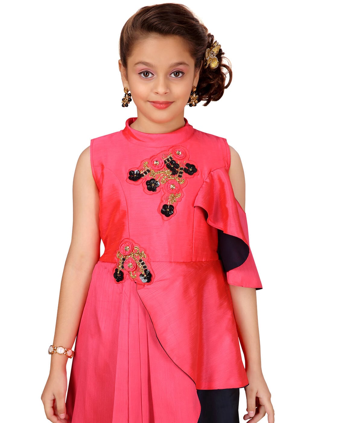 fabricsfriends Girls Lehenga Choli Party Wear Solid Lehenga, Choli and  Dupatta Set Price in India - Buy fabricsfriends Girls Lehenga Choli Party  Wear Solid Lehenga, Choli and Dupatta Set online at Flipkart.com