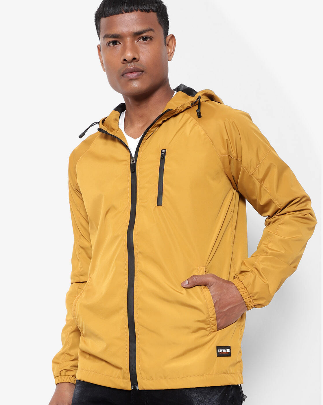 Mustard yellow 2025 mens jacket