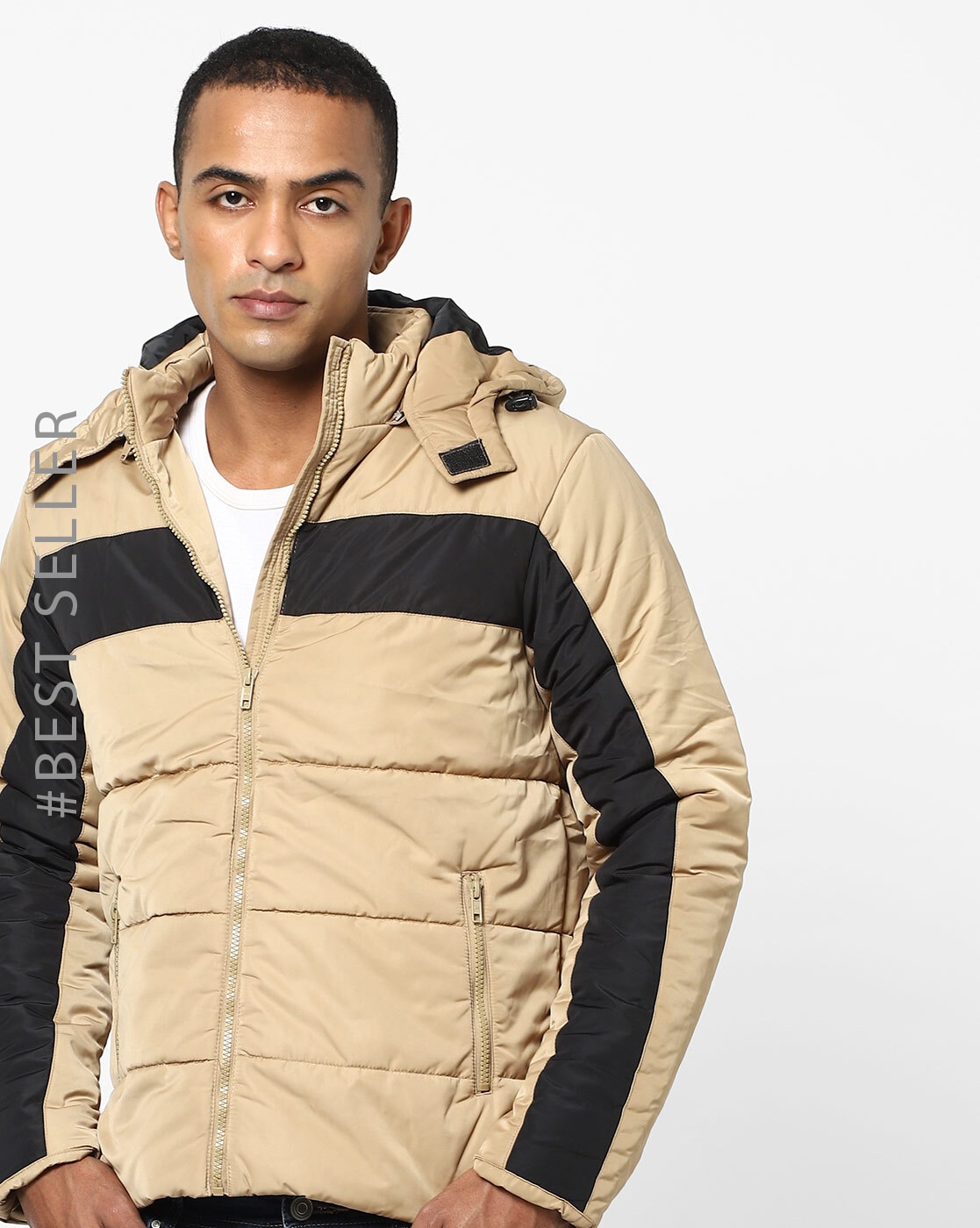 Mens khaki hot sale winter jacket