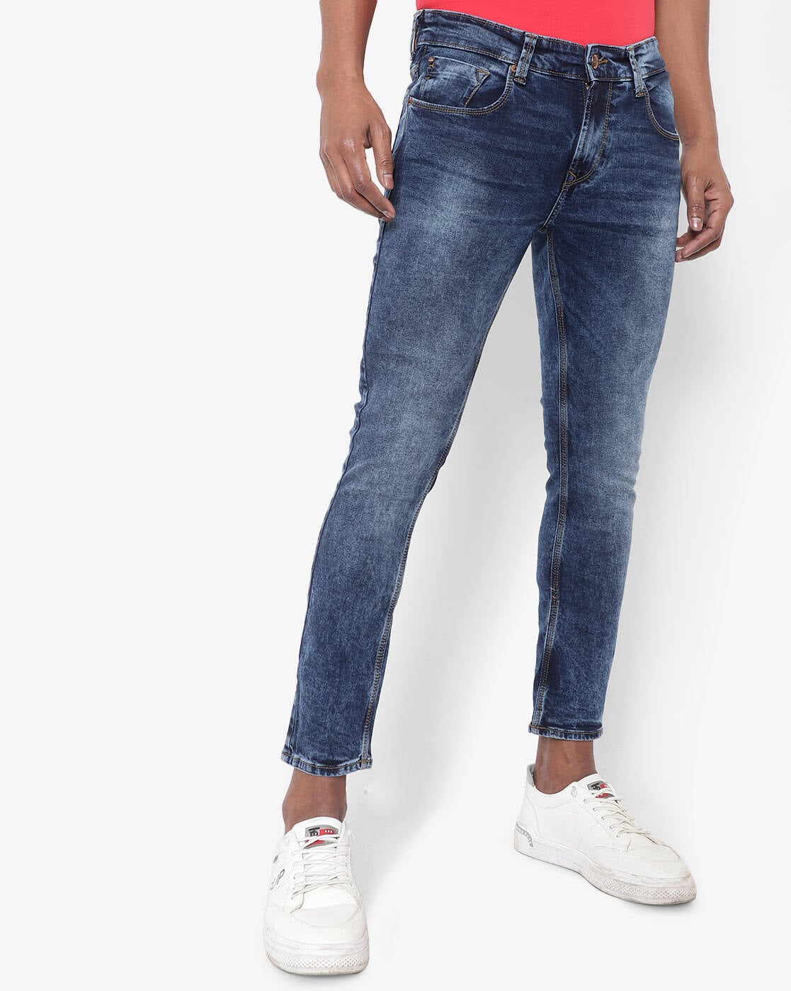 spykar dark blue jeans