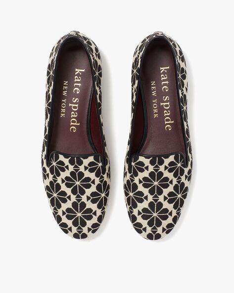 Kate spade loafers with on sale flowers