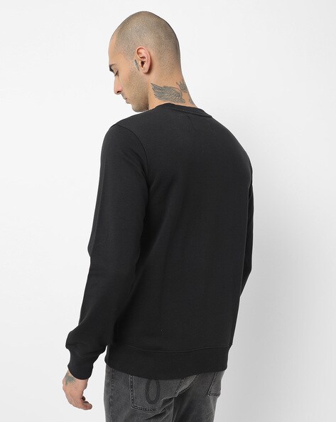 Buy Black Sweatshirt & Hoodies for Men by Calvin Klein Jeans