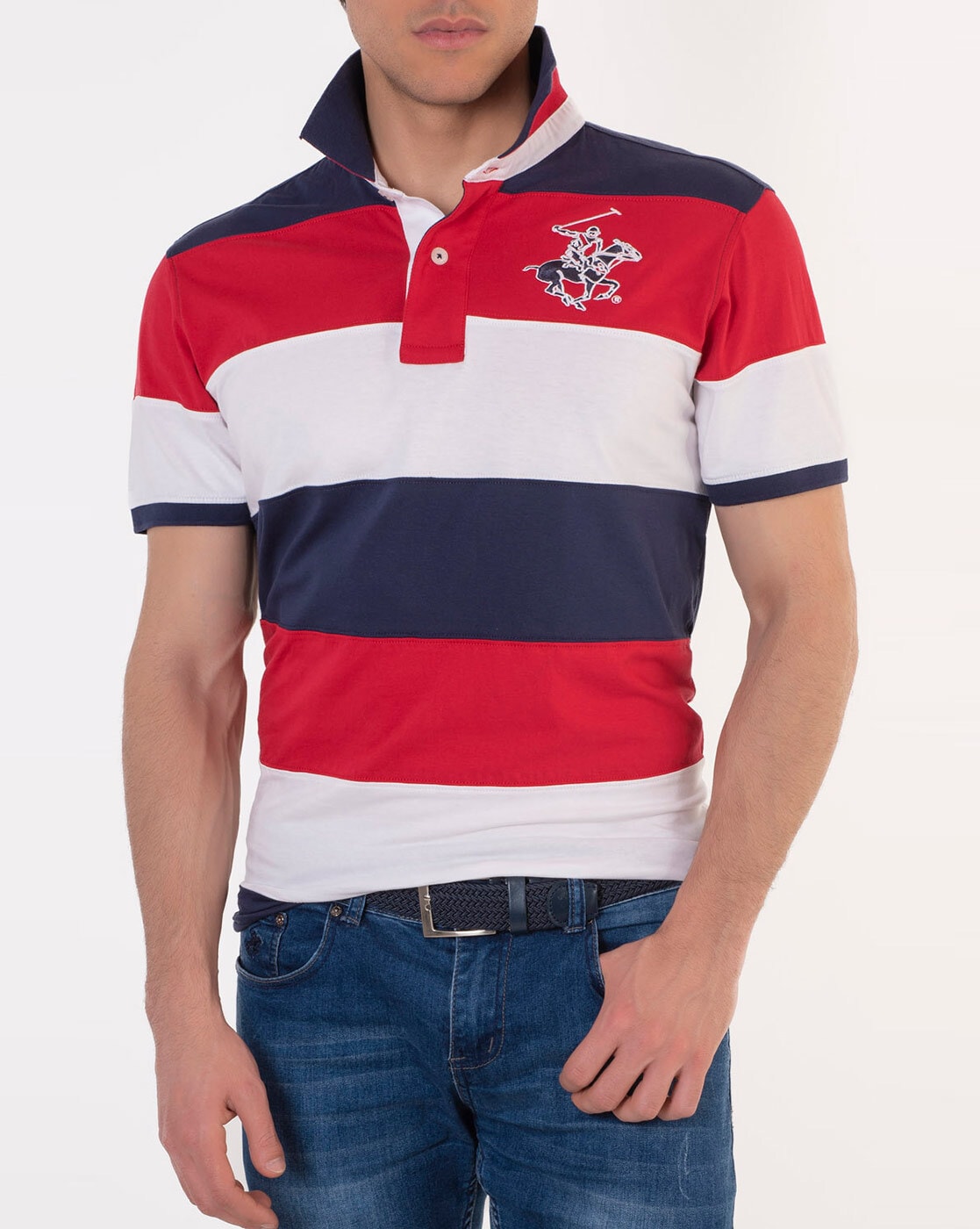 Buy Navy Blue Tshirts for Men by Beverly Hills Polo Club Online 