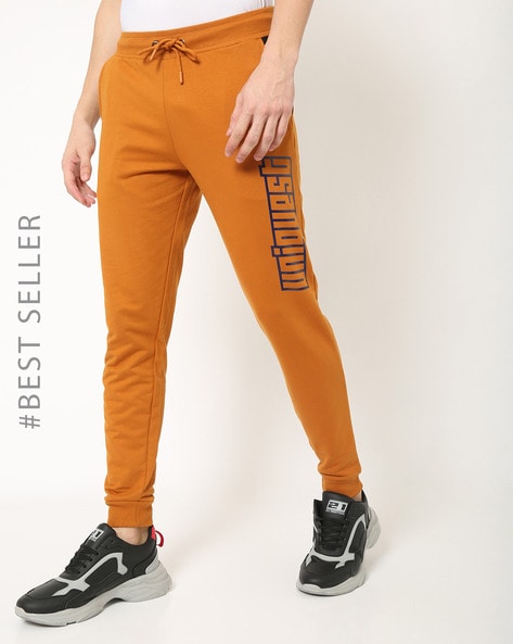 Puma outlet mustard joggers