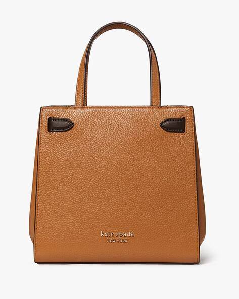 kate spade brown leather satchel