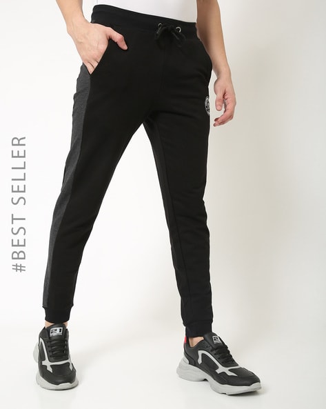 Black Track Pants-BESTSELLER