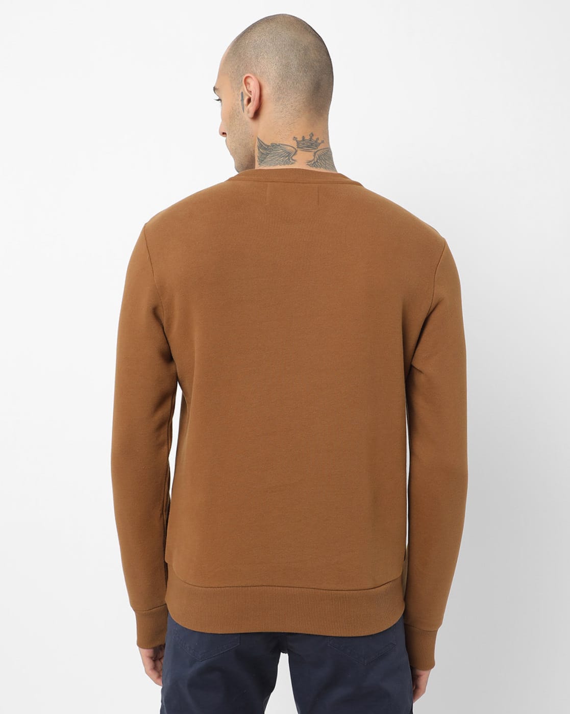 Buy Brown Sweatshirt & Hoodies for Men by Calvin Klein Jeans 