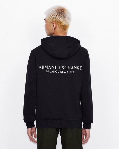 Buy Navy Sweatshirt & Hoodies for Men by ARMANI EXCHANGE Online 