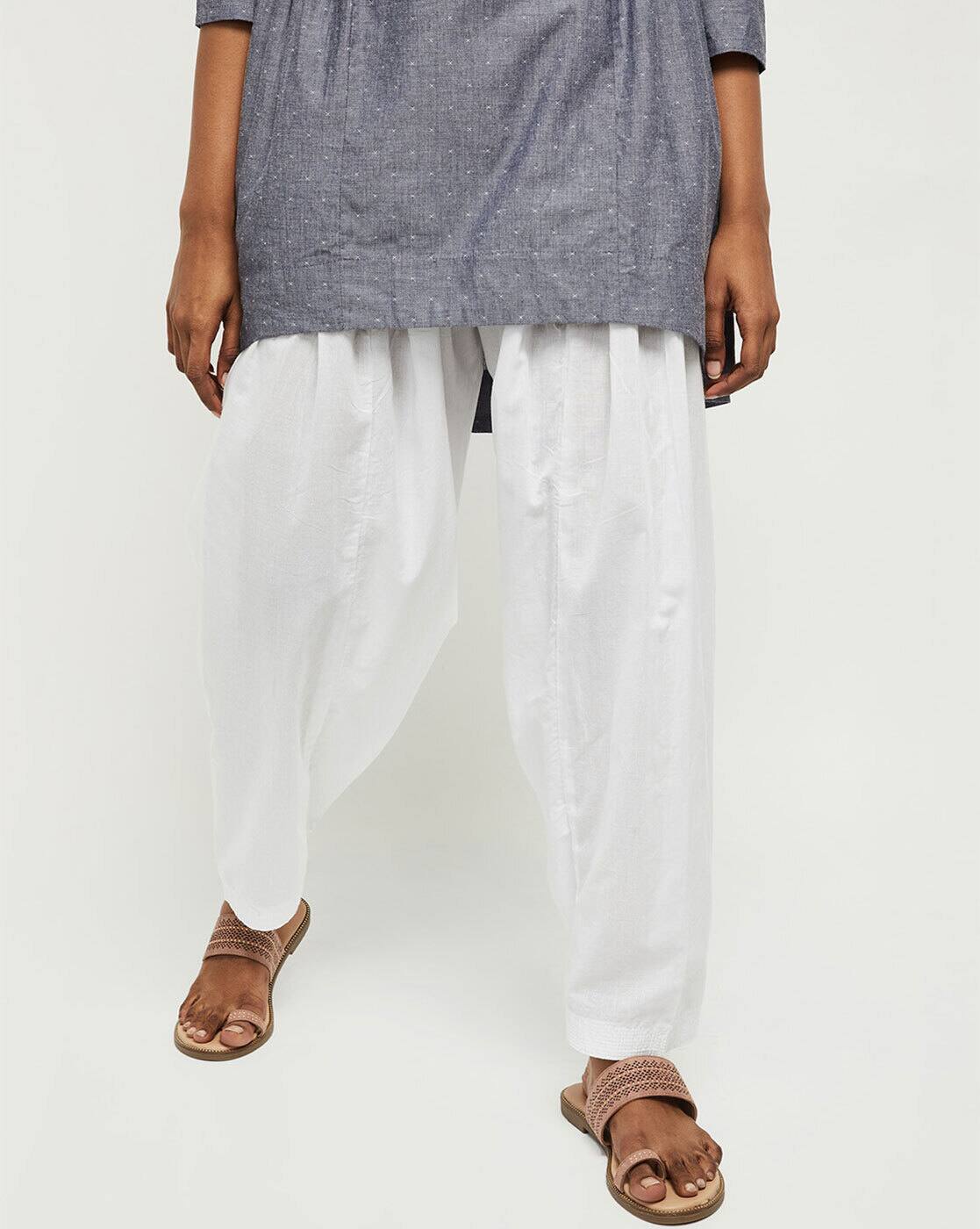 Buy White Salwars \u0026 Churidars for Women 