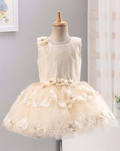 Buy Cream Dresses \u0026 Frocks for Girls by 