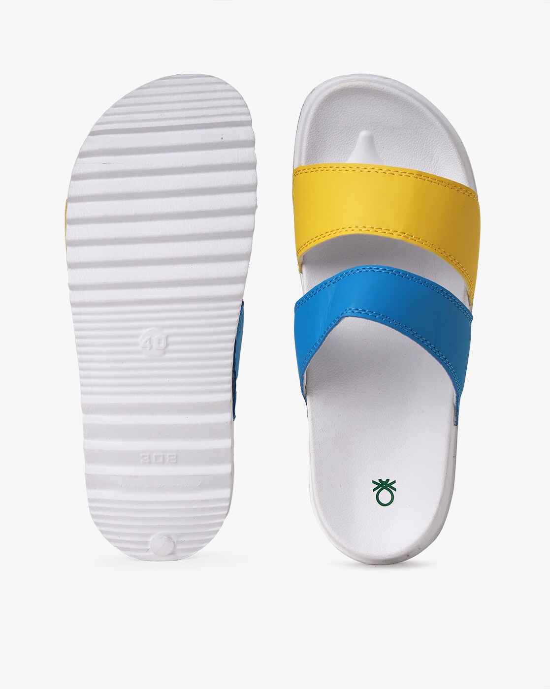 Buy Multicoloured Flip Flop Slippers for Women by UNITED COLORS