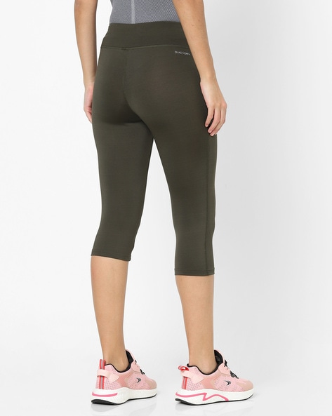 Buy ODODOS Women's High Waisted Yoga Capris with Pockets,Tummy Control Non  See Through Workout Sports Running Capri Leggings Online at desertcartINDIA