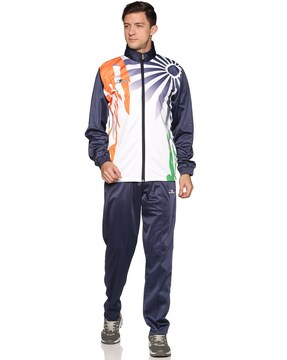 all over graphic print tracksuit