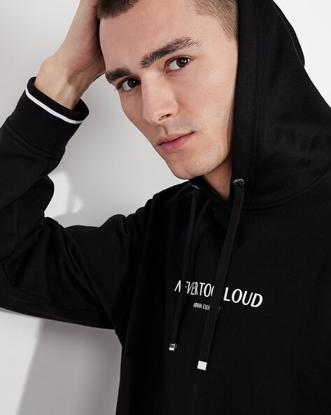 Buy Black Sweatshirt & Hoodies for Men by ARMANI EXCHANGE Online