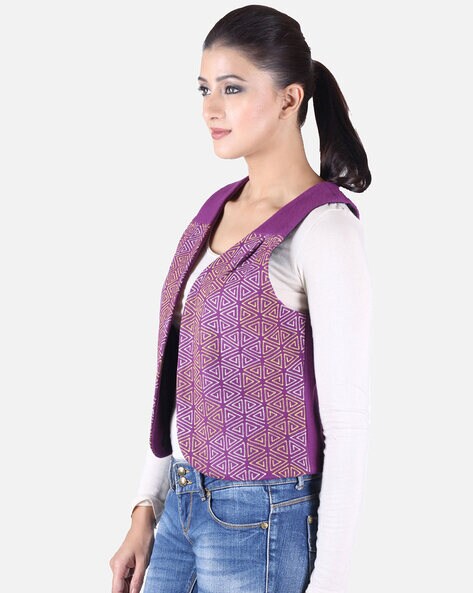 Purple Denim Coats, Jackets & Vests for Women for sale