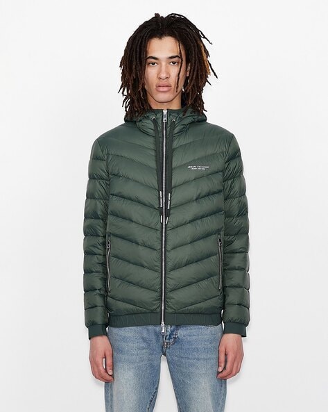 Armani exchange shop green jacket