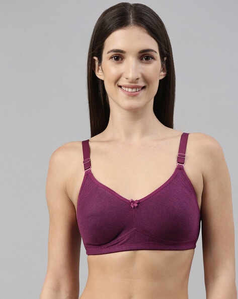 Little Lacy Plain Ladies Pink Nylon Padded Bra at Rs 495/piece in Mumbai