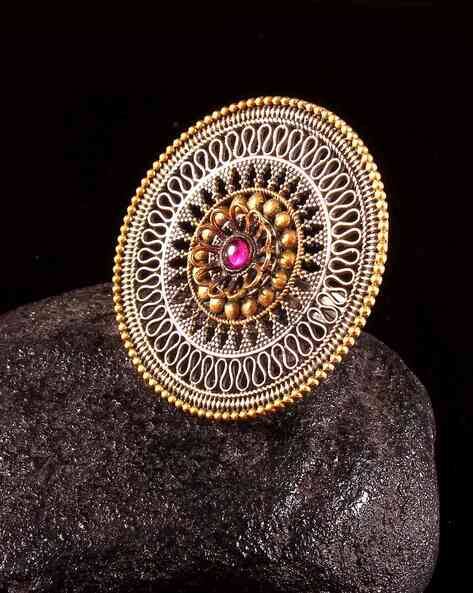 Buy Dual-Toned Rings for Women by Noor Online