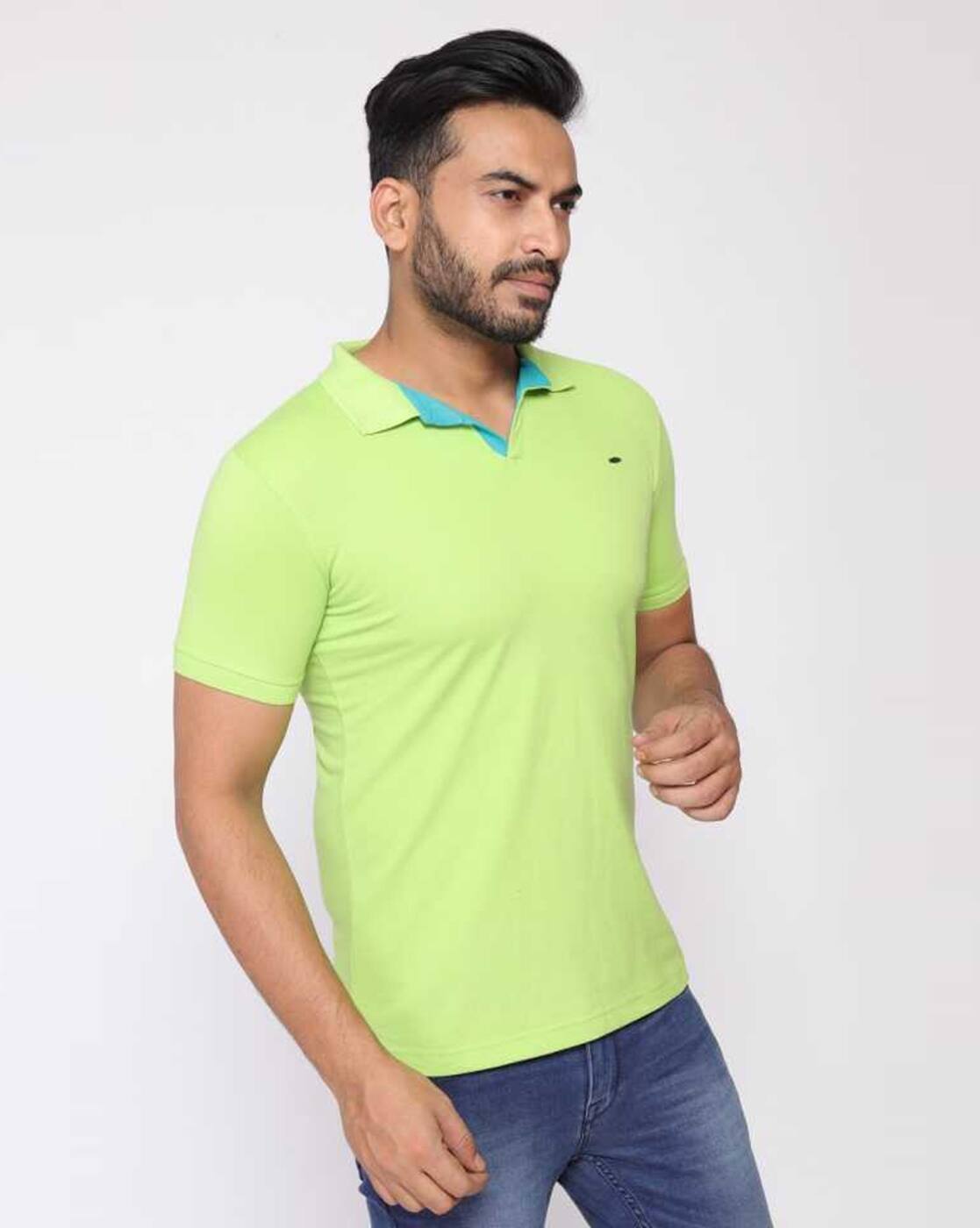 Buy Green Tshirts for Men by ZEDD 