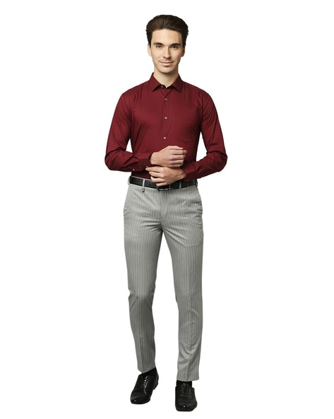 What color of pants should I wear with a maroon shirt  Quora