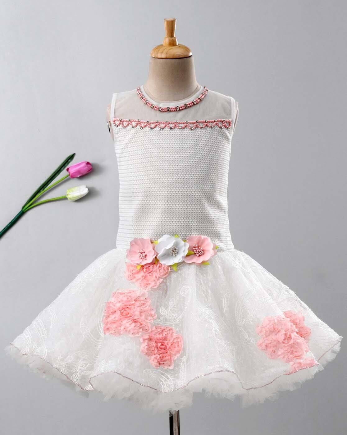 Buy White \u0026 pink Dresses \u0026 Frocks for 