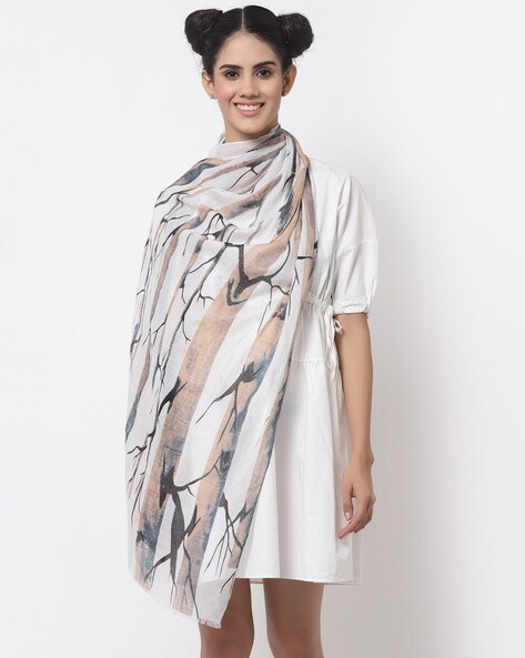 Graphic Print Stole Price in India