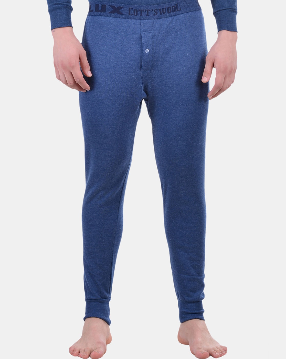 Buy Blue Thermal Wear for Men by LUX COTT'S WOOL Online