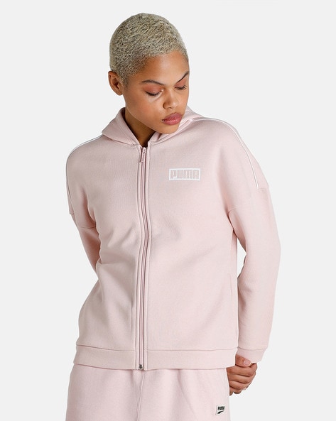 Ladies puma zip hot sale up hoodie