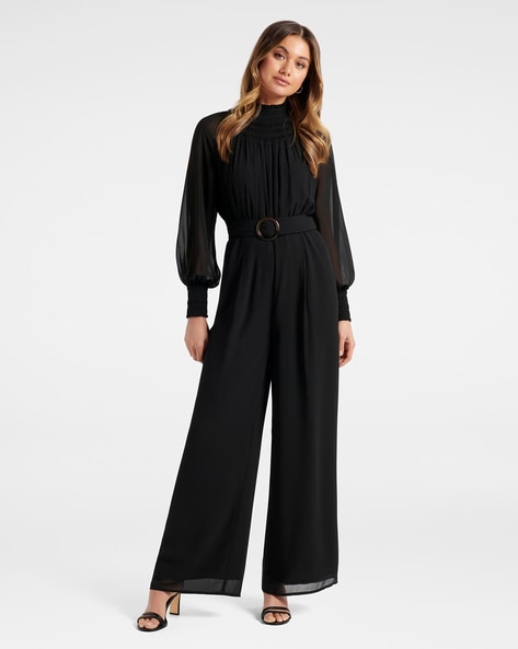 Carly Lace Long Sleeve Jumpsuit |
