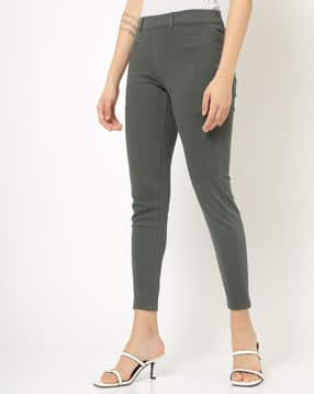 fig Skinny Fit Flat-Front Trousers-picture-48