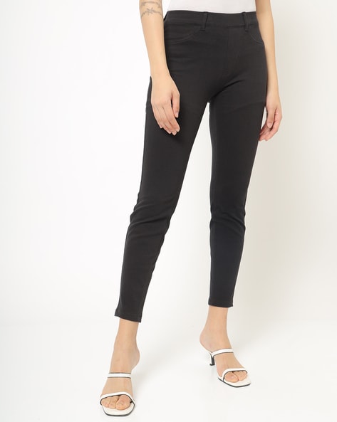 Buy Black Trousers  Pants for Women by Uniquest Online  Ajiocom