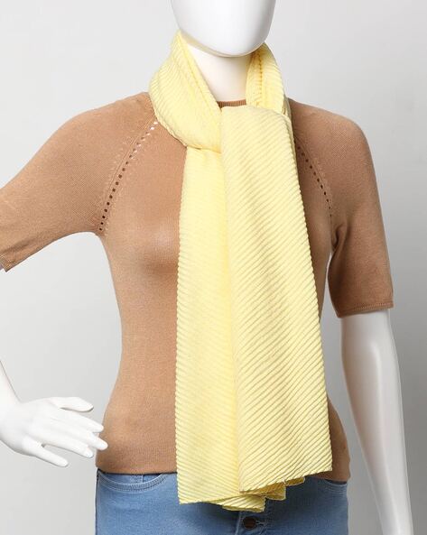 Textured Polyester Scarf Price in India