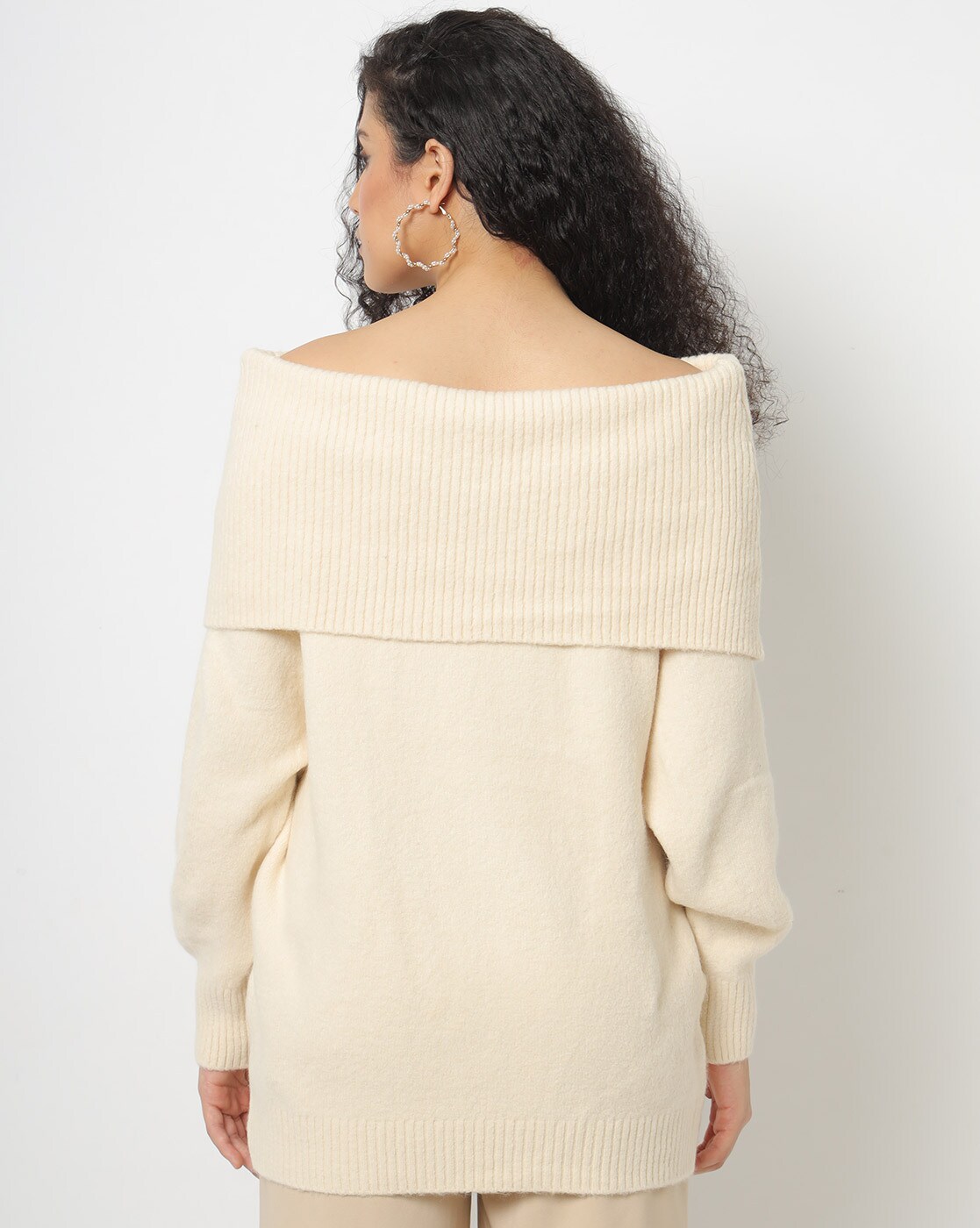 Off White 1/2 Sleevey Wonders Jersey Knit - Colour Basis