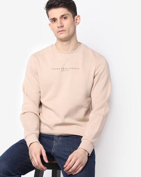 RED TAPE Typographic Print Crew-Neck Sweatshirt