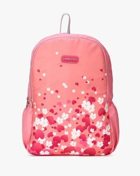 Lavie school 2025 bags pink