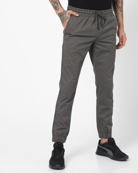 Buy Vk One8 Knitted Dark Grey Track Pants online  Looksgudin