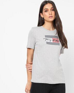 t shirt tommy hilfiger mulher