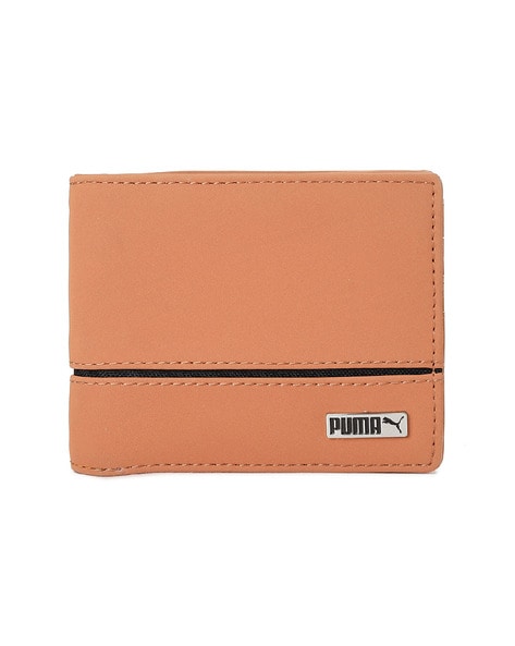 puma brown wallet