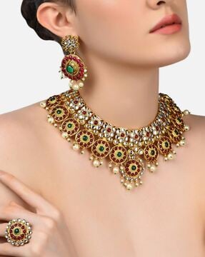 Jaypore on sale pearl jewellery