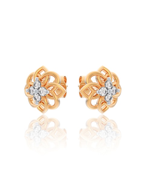 Download HD 1 - Gold Earrings Design With Price Transparent PNG Image -  NicePNG.com