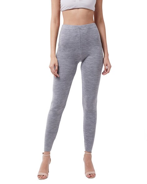 Buy FOREVER 21 Ribbed Mid-Rise Ankle Leggings 2024 Online | ZALORA  Philippines