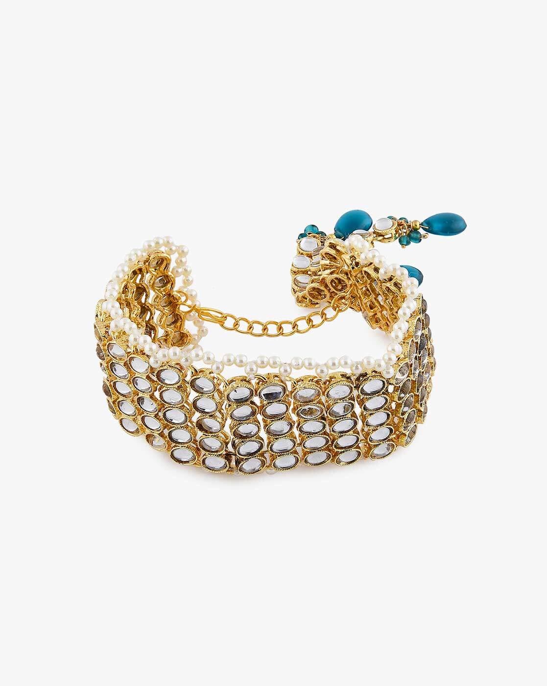 Buy Zaveri Pearls Multicolor Bracelet-ZPFK14407 Online At Best Price @ Tata  CLiQ