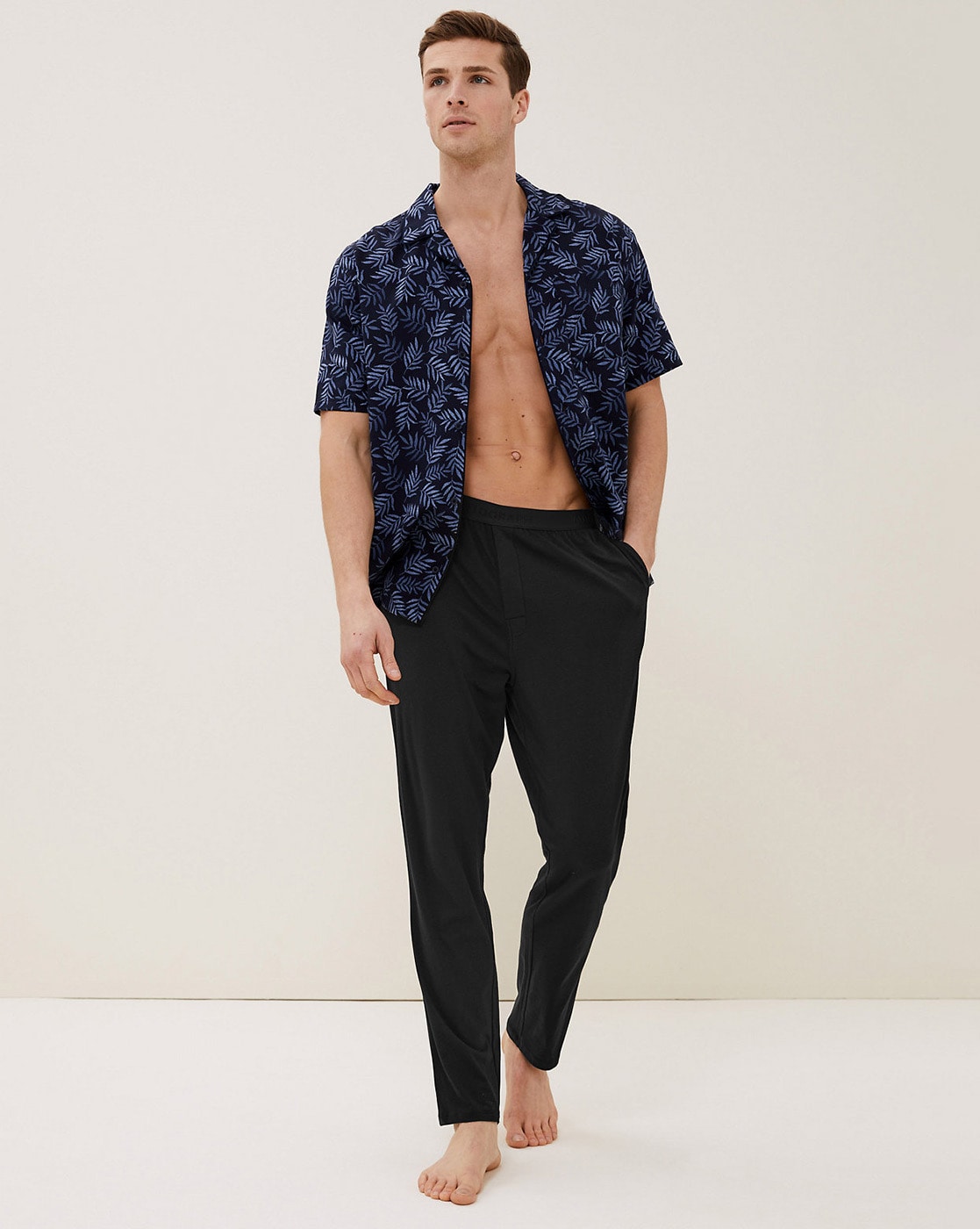 Perry Ellis Portfolio Mens Modern Buffalo Plaid Textured Fleece Pajama  Pants  Macys