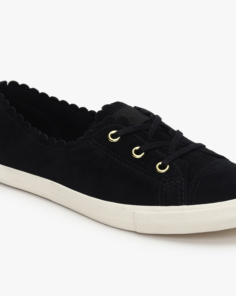 Converse frilly cheap thrills black