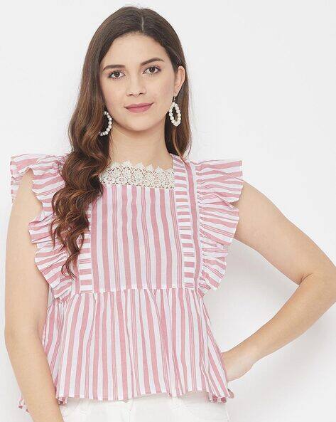 AJA STRIPE TOP