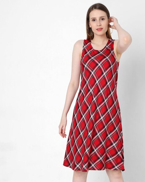 Check Ladies Gingham Cotton Western Dress, Size: Medium at best price in  Jaipur