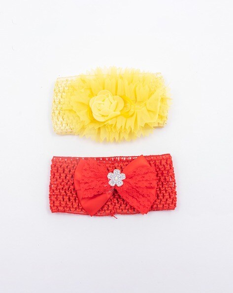 Buy Yellow Hair Accessories for Girls by JEWELZ Online Buy Yellow Hair Accessories for Girls by JEWELZ Online